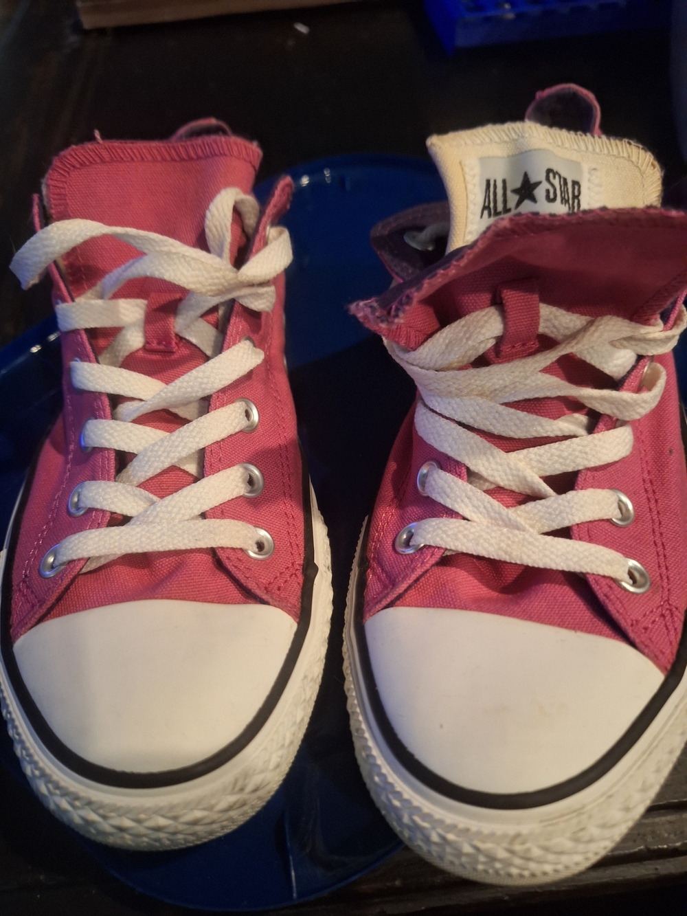 Converse All Star Kids Pink High-Top Sneakers